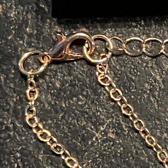 Gold Tone Christmas Tree Necklace (NWOT) - Picture 6 of 9